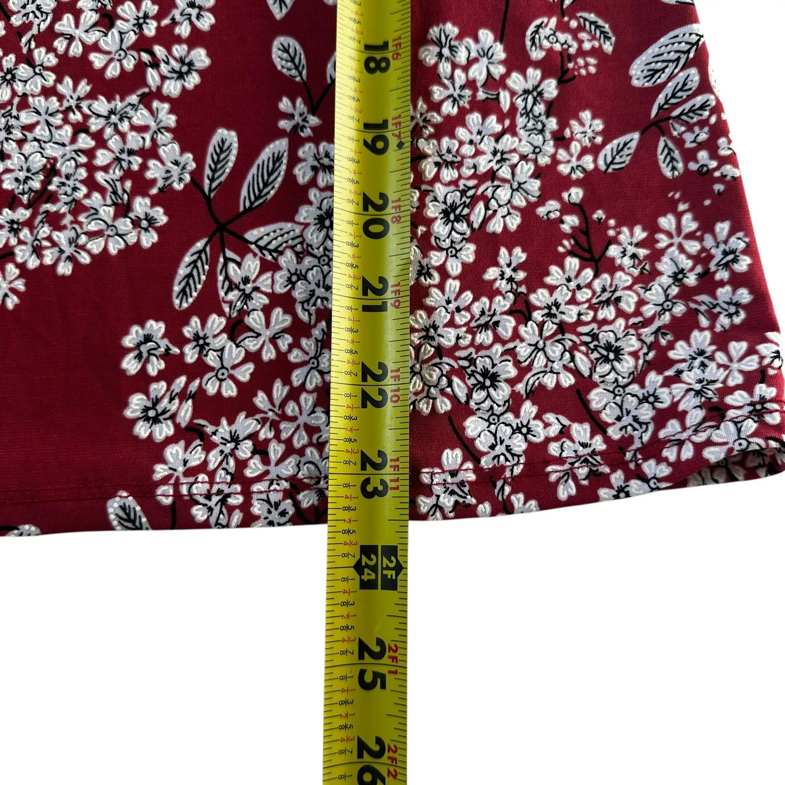 Espresso Rose Pink Floral Sleeveless Top Women's Blouse Size Medium | 25 - Image 5