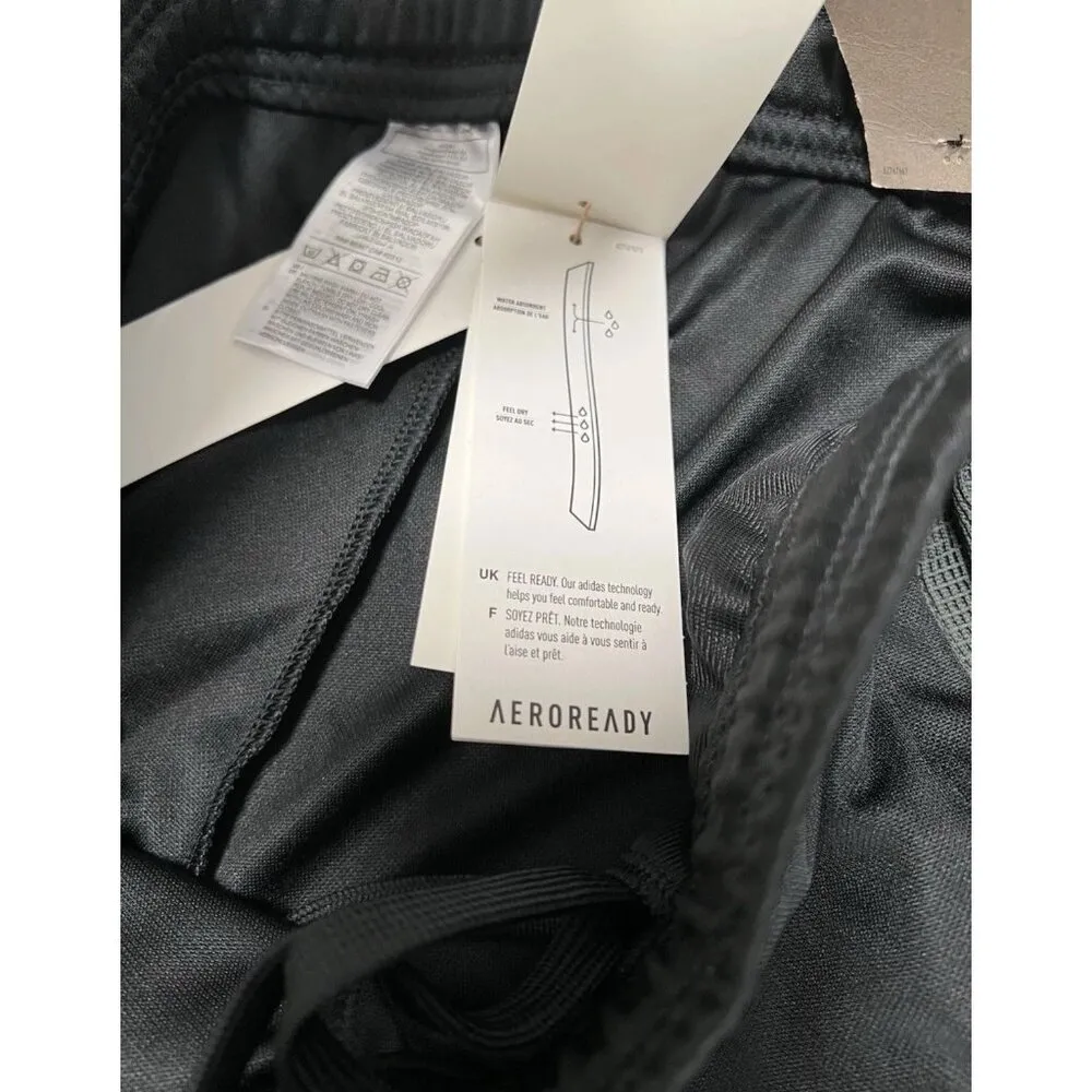 Adidas Tiro TK Women's Football/Soccer Pants Sport Bottoms Joggers Black/Grey 4X - Image 5