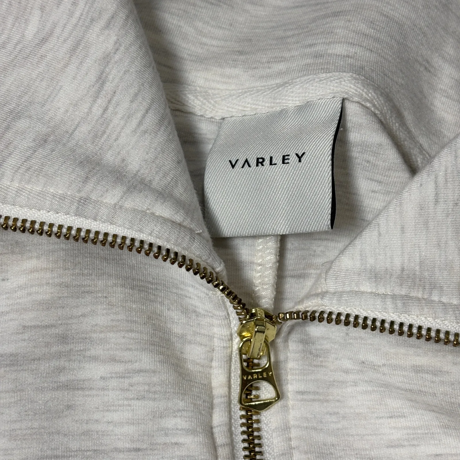 Varley Caldwell Jersey Playsuit - Ivory Medium - Image 9