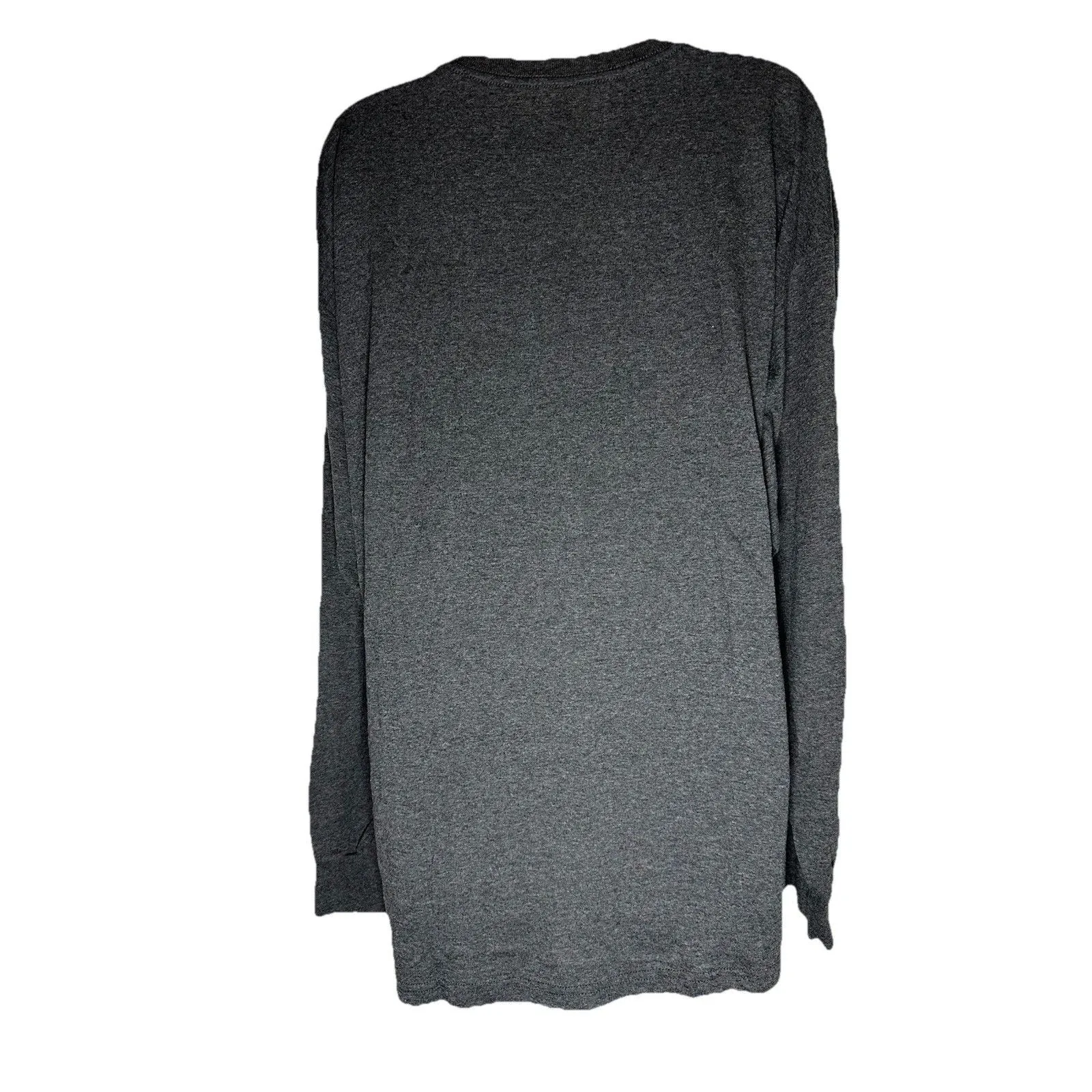 M&O Gold gray crewneck sweatshirt Ask Me About My Joy Graphic Size XL - Image 4