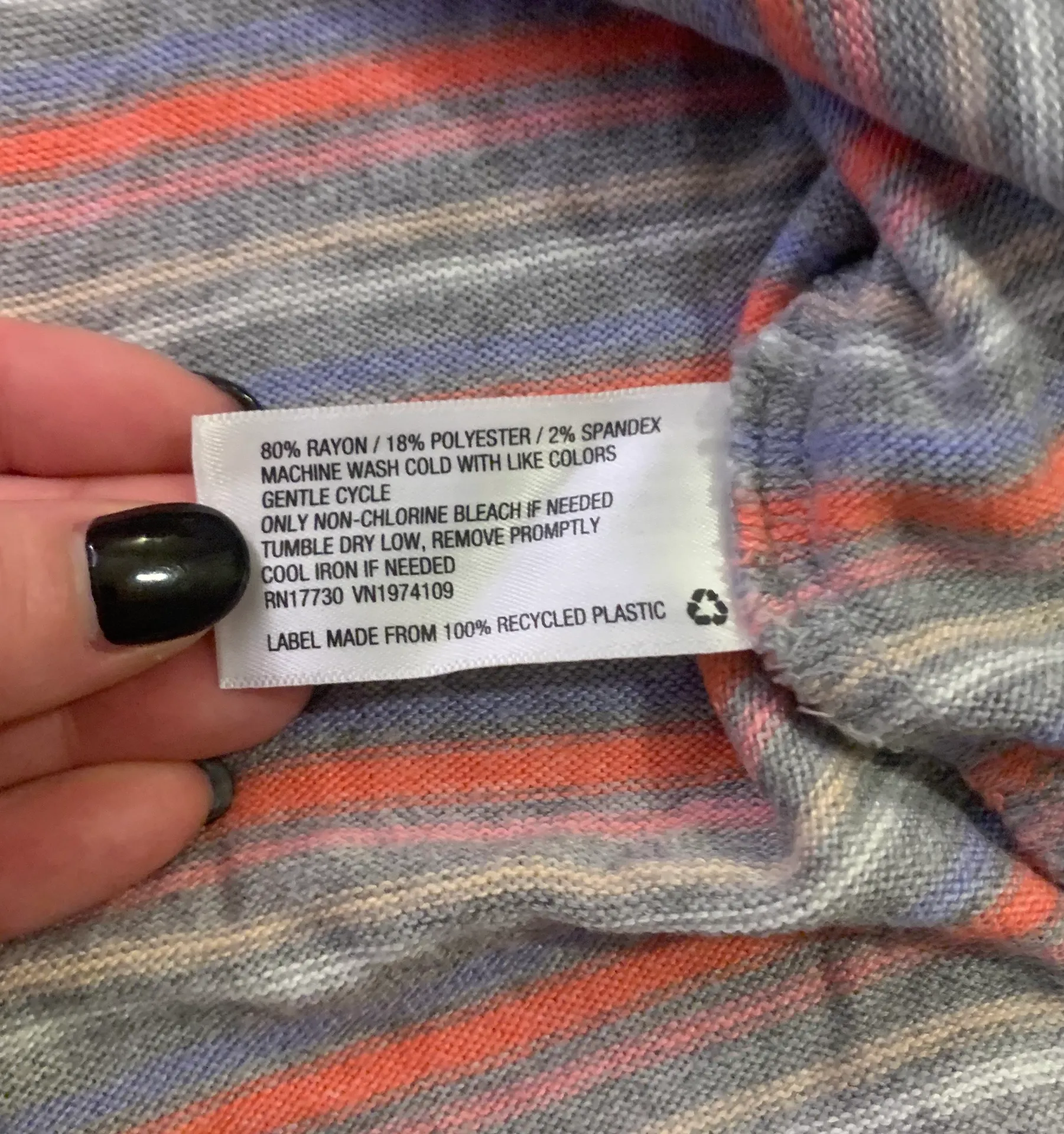 Wild Fable Crop Oversized Striped Sweater - Image 5