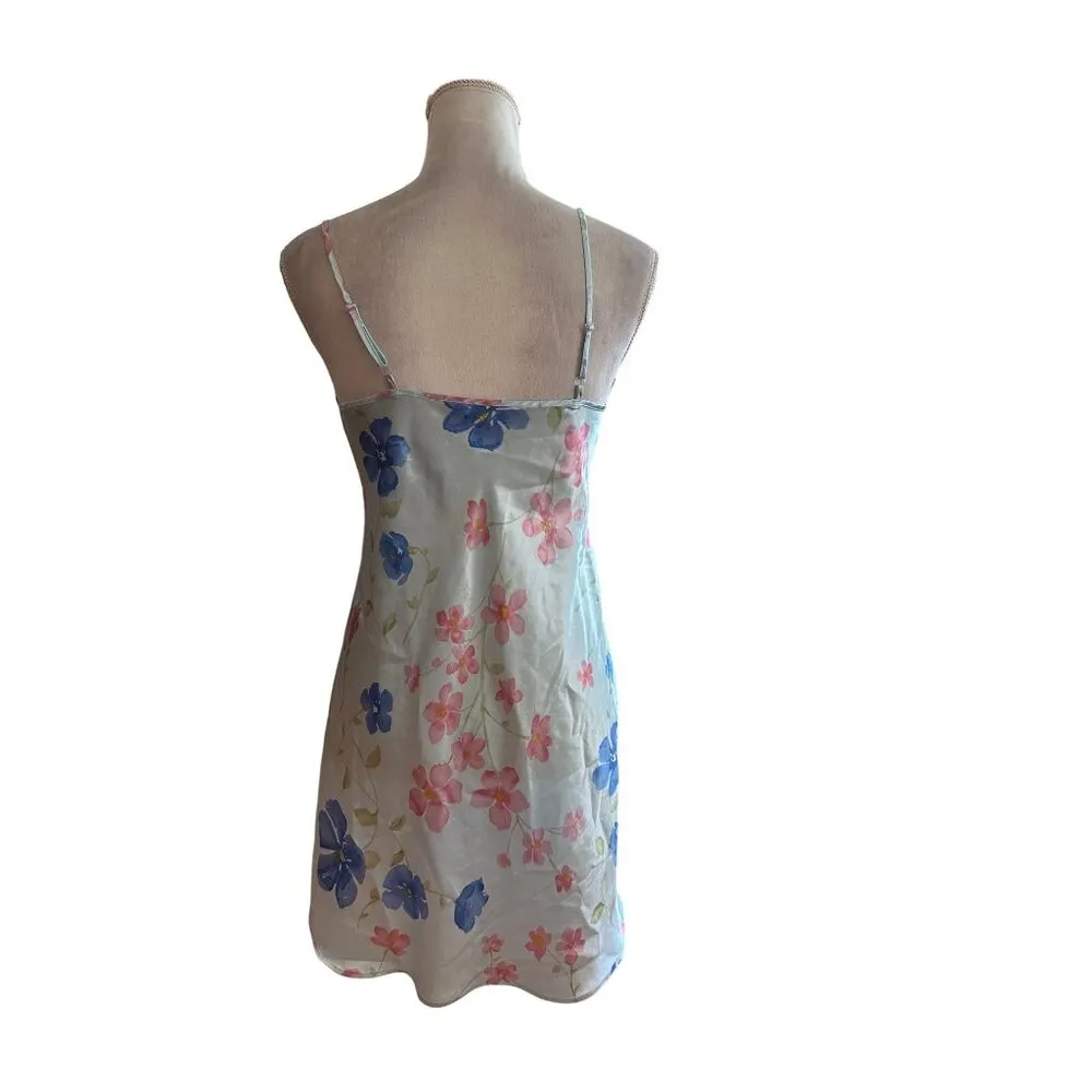 Secret Treasures women’s Pastel Color Floral Slip NightGown Size M - Image 7