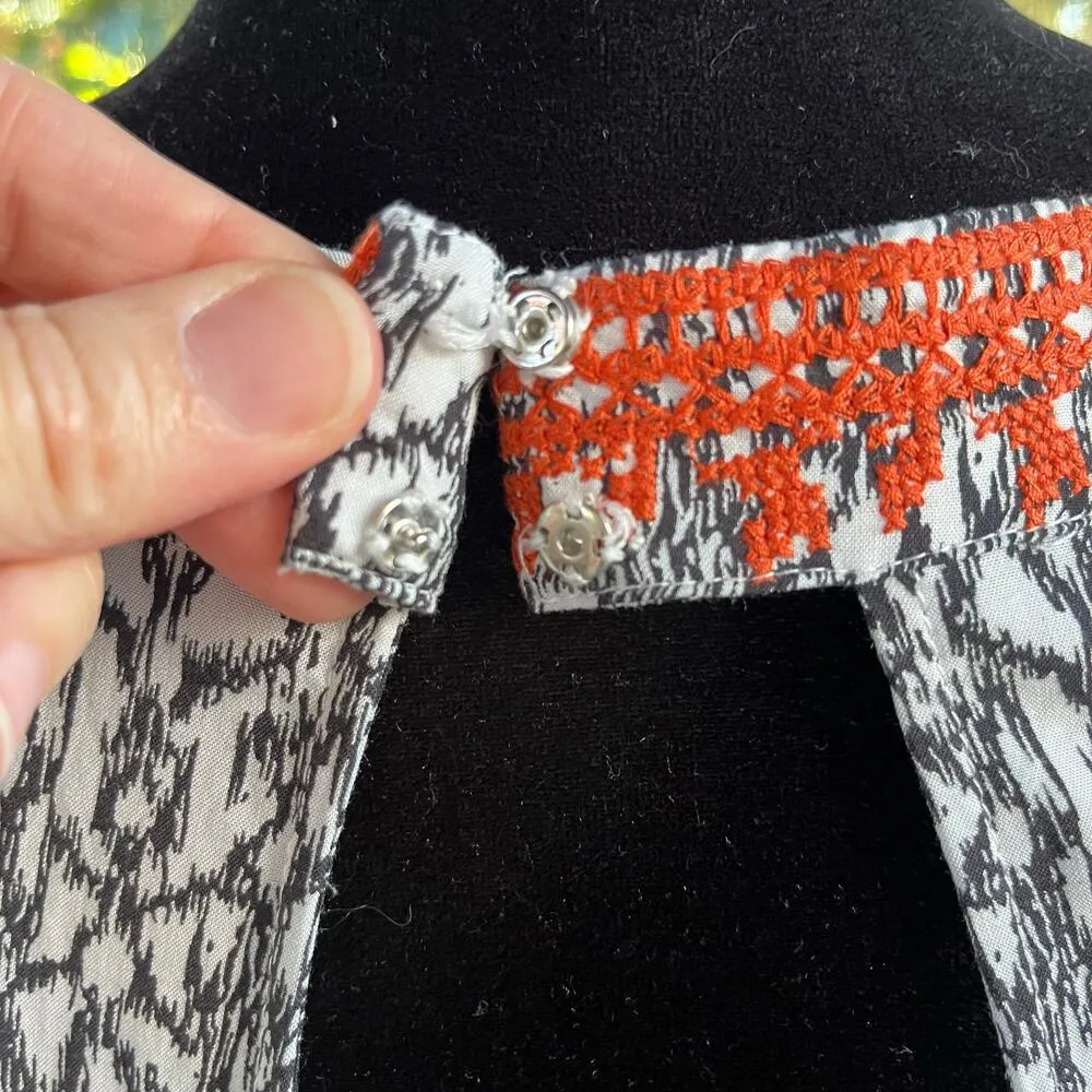 THML Jameson Embroidered Sleeveless Maxi Dress Size M - Image 6