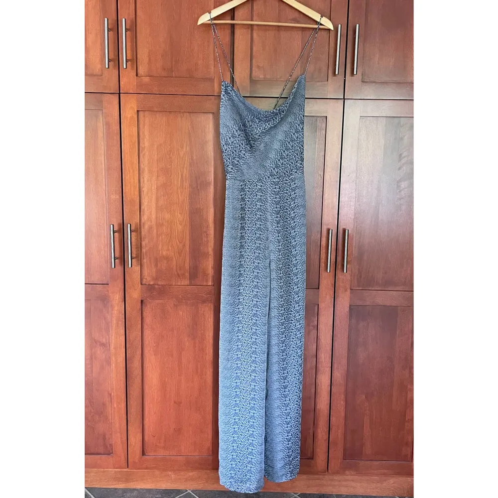 Catalina Wide Leg Jumpsuit Sleeveless Animal Print Size 10 NEW - Image 4