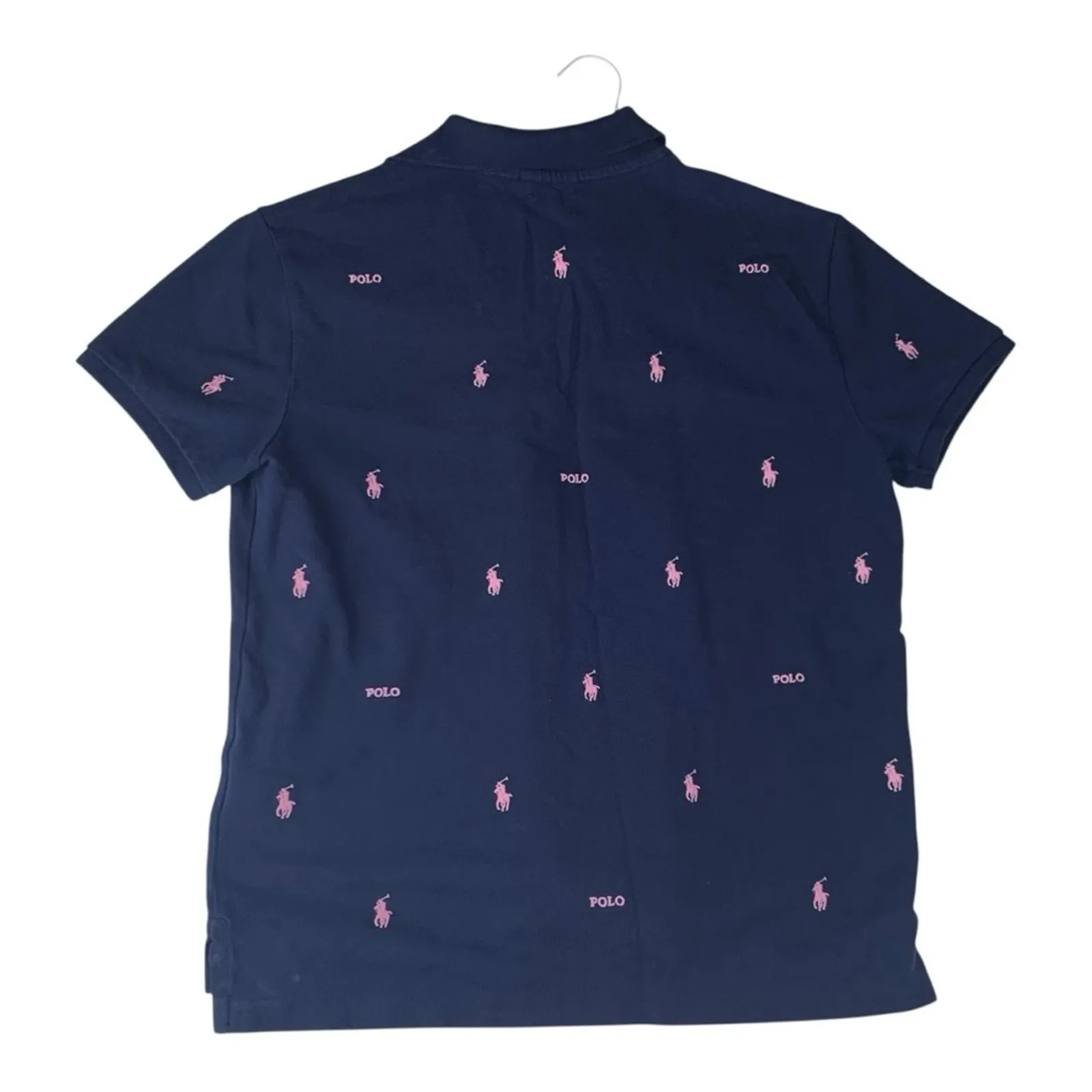 Polo by Ralph Lauren Navy Blue Short Sleeve Tee - Image 9