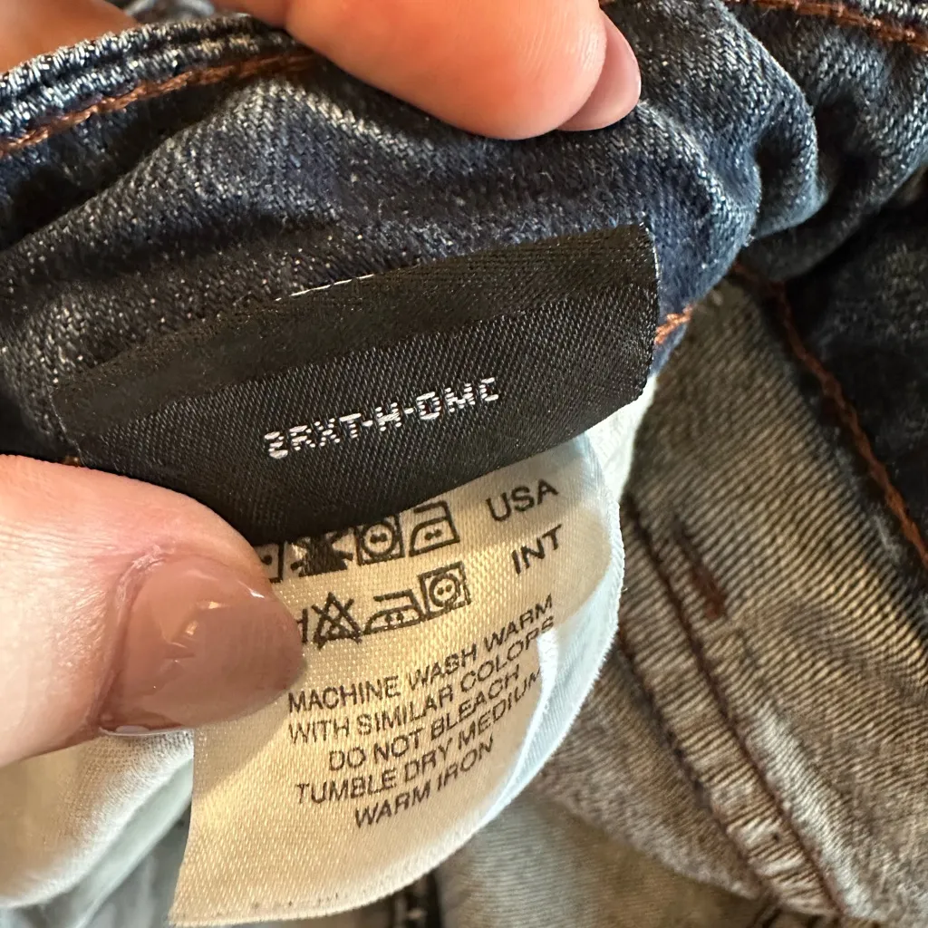 Women’s Harley Davidson bootcut jeans medium wash size 8 Blue - Image 5