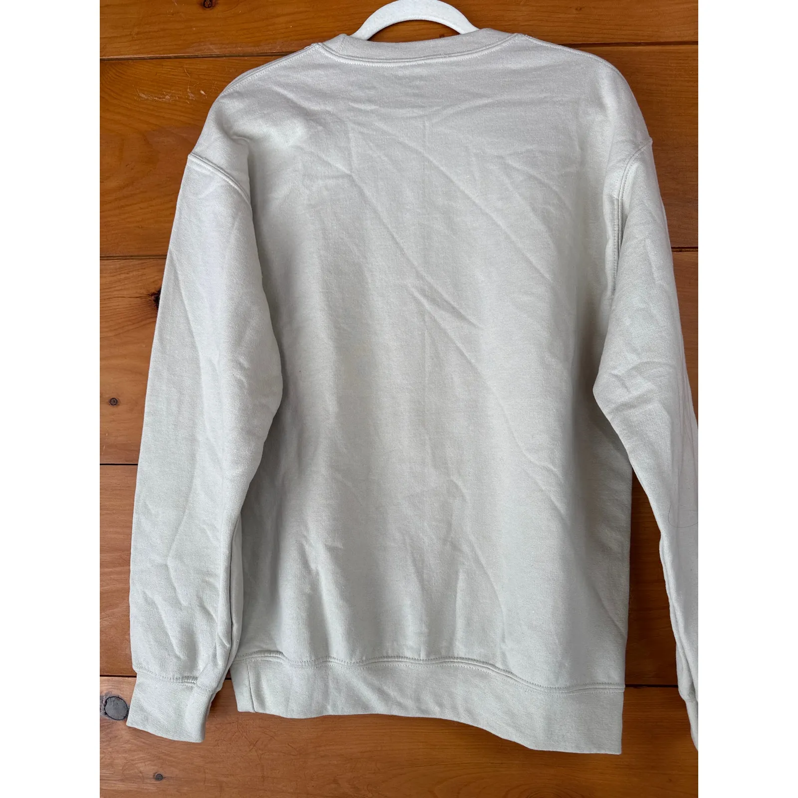 NWOT Askan Gray Oversized Miss Adu Sweatshirt Handpainted Lips Mens Size M Size M - Image 3