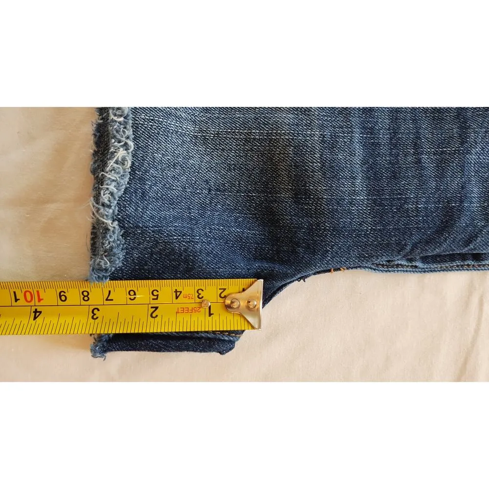 American Eagle Super Stretch High-Rise Distressed Shorts Size 6 - Image 13