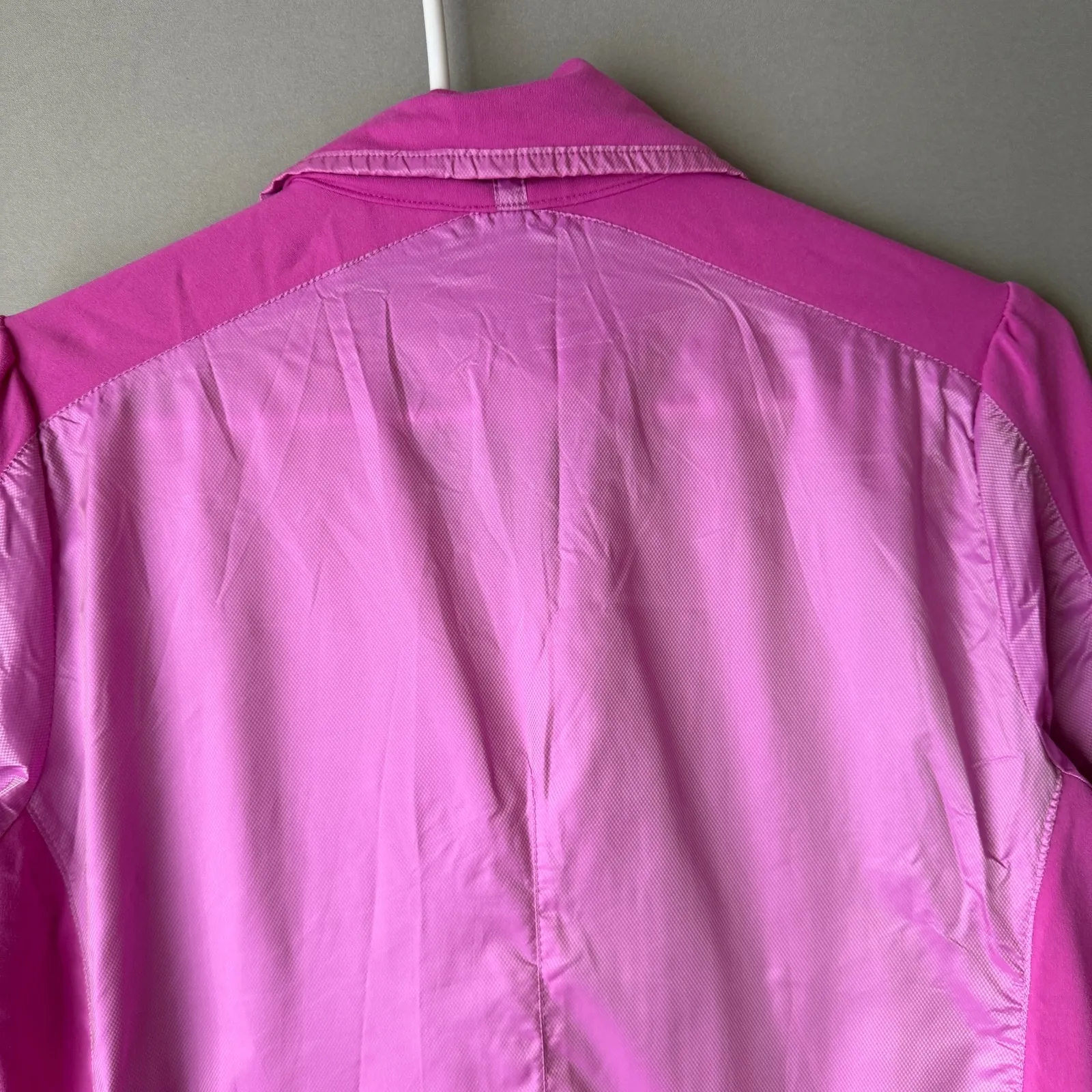 Adidas sz‎ M pink climaproof  golf jacket - Image 10