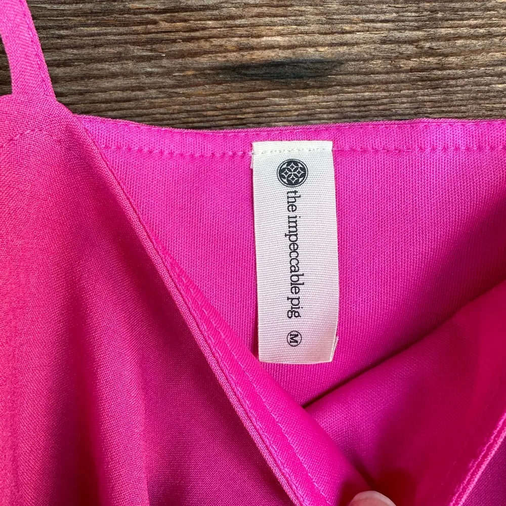 Pink Ruffle Top - Image 3