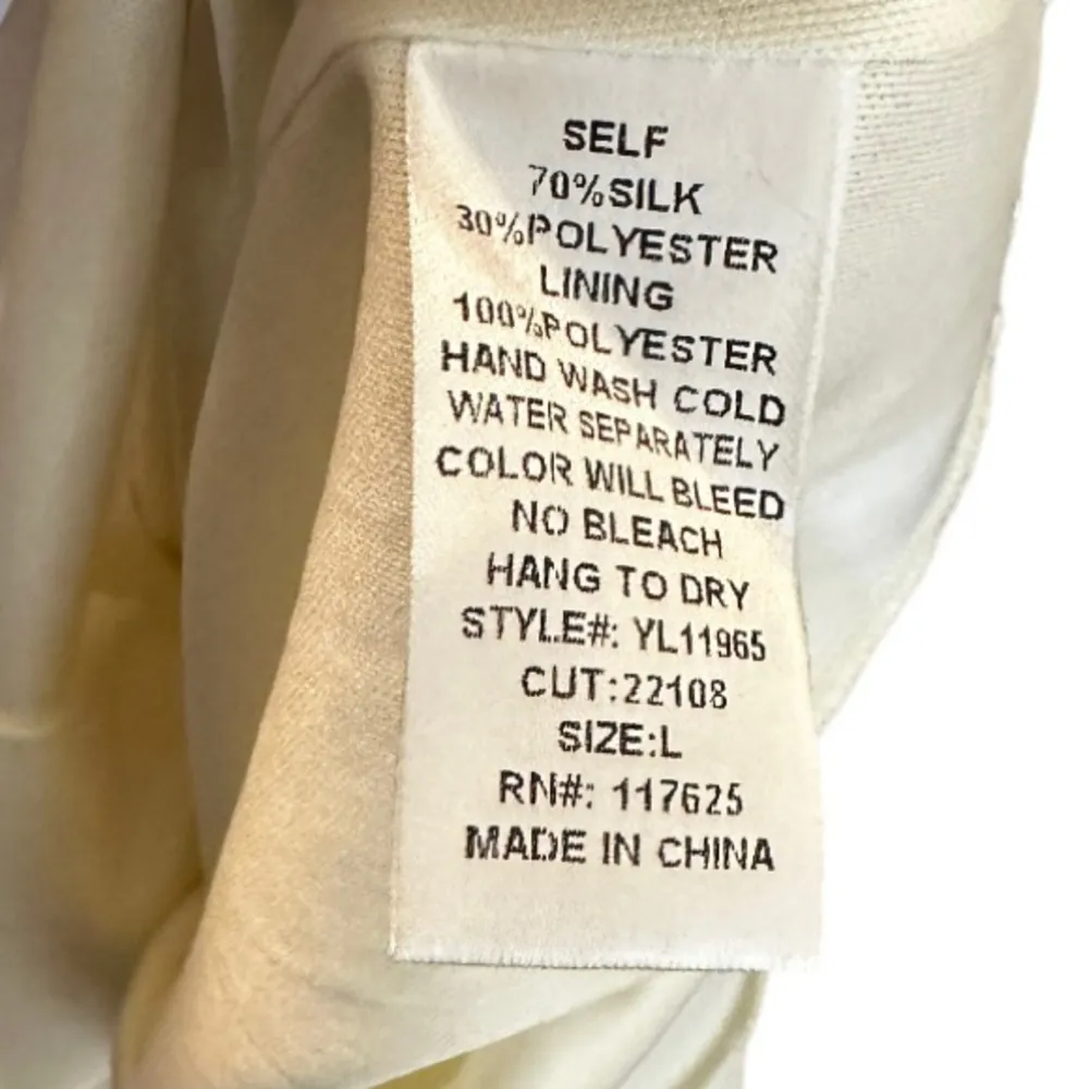 YA‎ Los Angeles Silk Blend Beaded Dress - Image 8