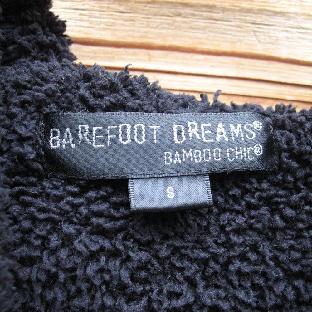 Barefoot Dreams Black Bamboo Lite Zip Hoodie Jacket - Image 8