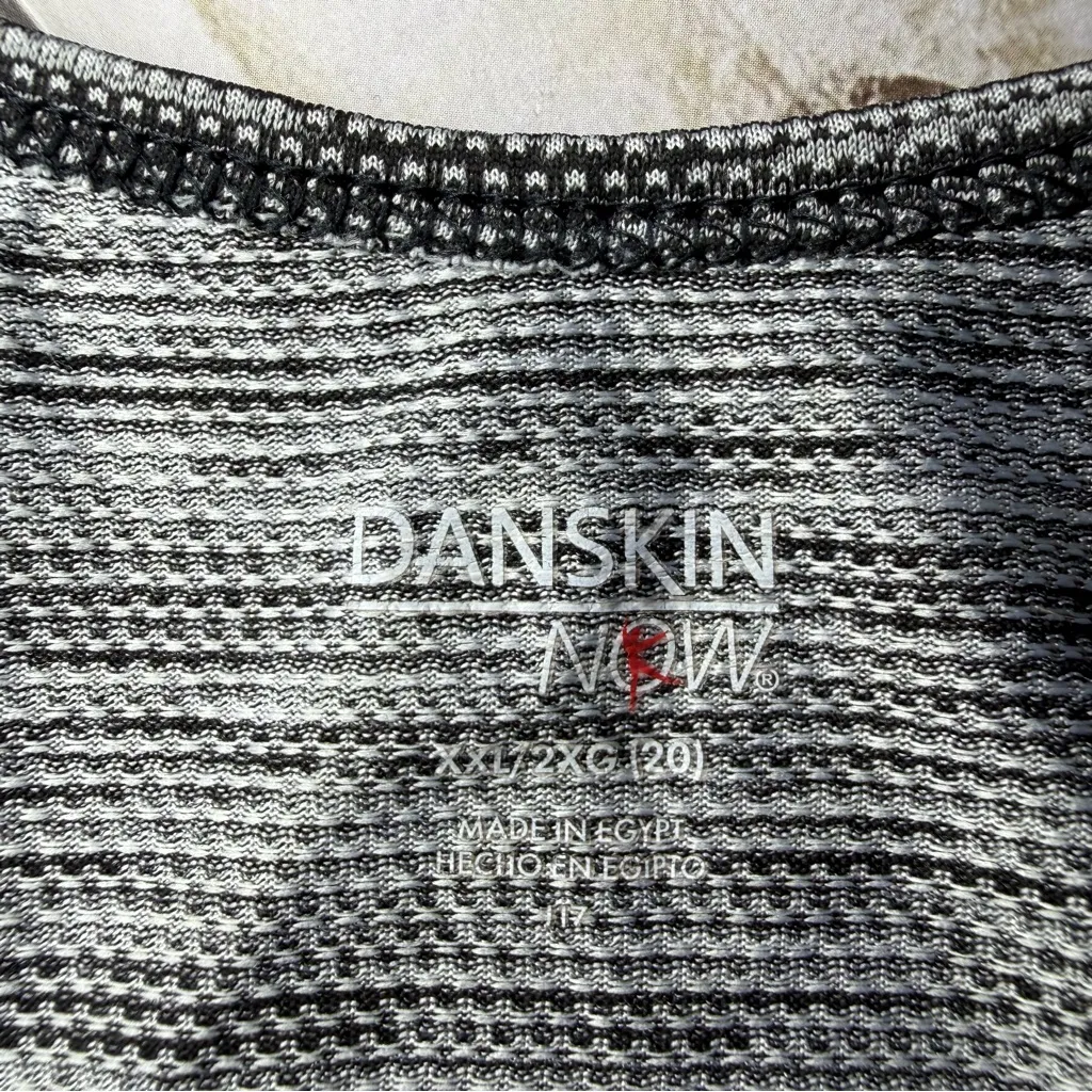 Danskin  Charcoal Heather Tank Top - Image 3
