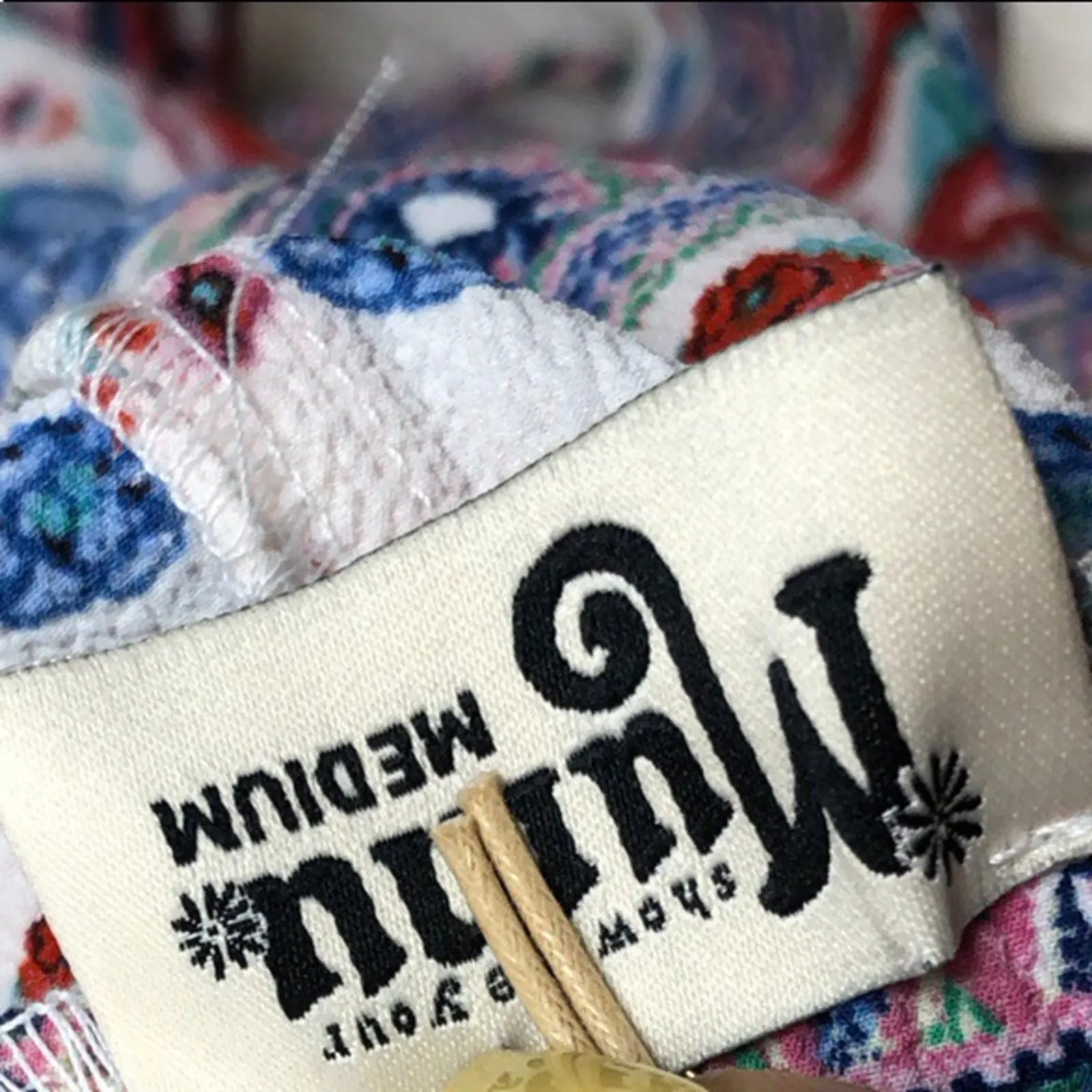 Show me Your Mumu Afton Tie-Back Romper in Bright Floral Stretch‎ NEW - Image 4