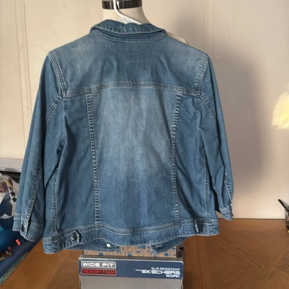 J. Hill Blue Denim Jacket Size M - Image 3