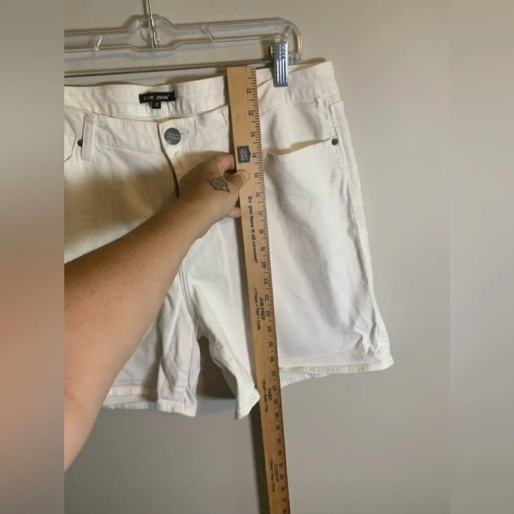Dear John  Denim White Shorts size 32‎ - Image 7