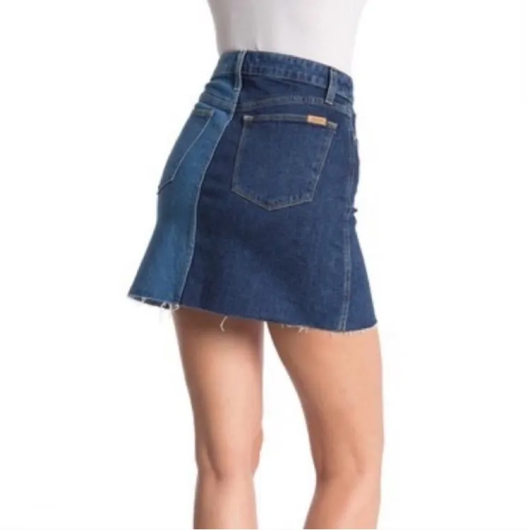 Joe’s Jeans The Bella Two Tone Denim Skirt New With Tags - Image 2