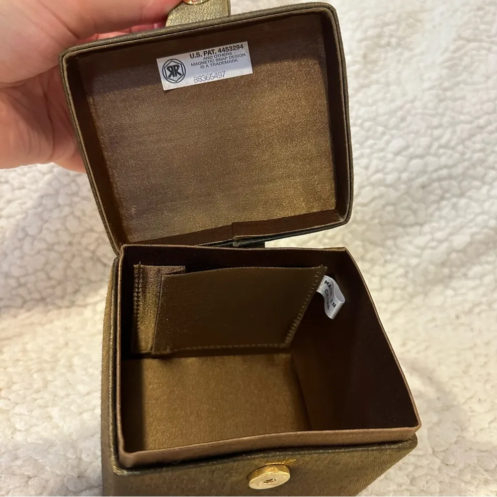 vintage rose box purse Green - Image 4