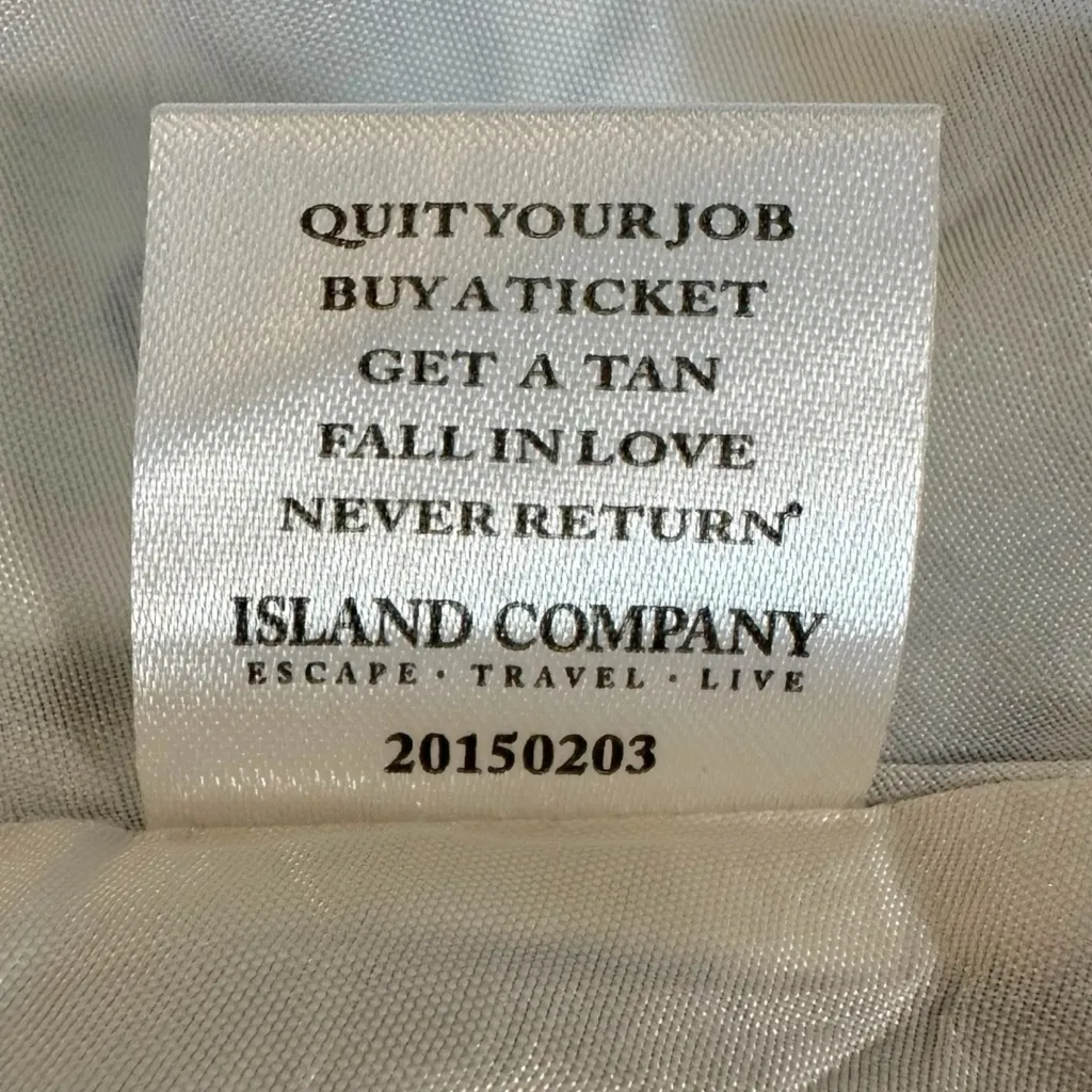 Island Company Linen Persephone Sleeveless High Low Maxi Dress Size Medium Blue - Image 11