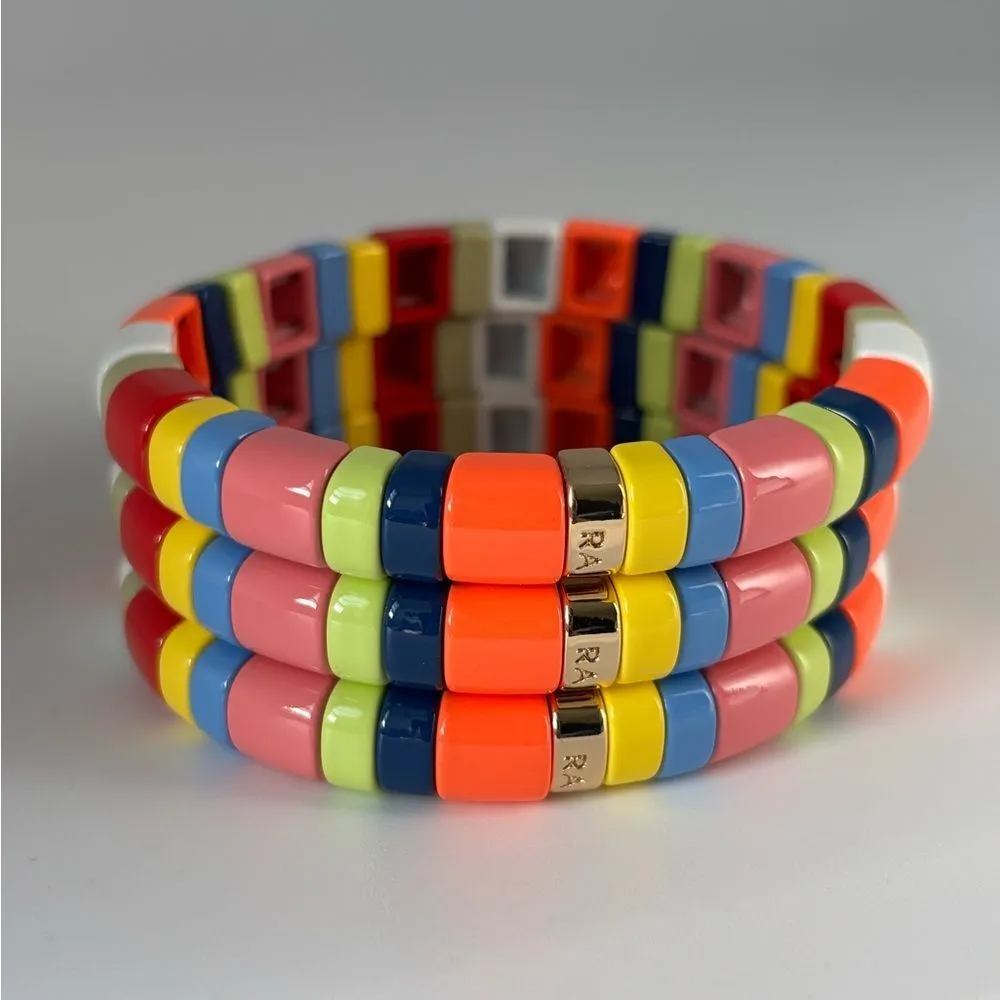 NWot Roxanne assoulin set of three bracelets - Image 2