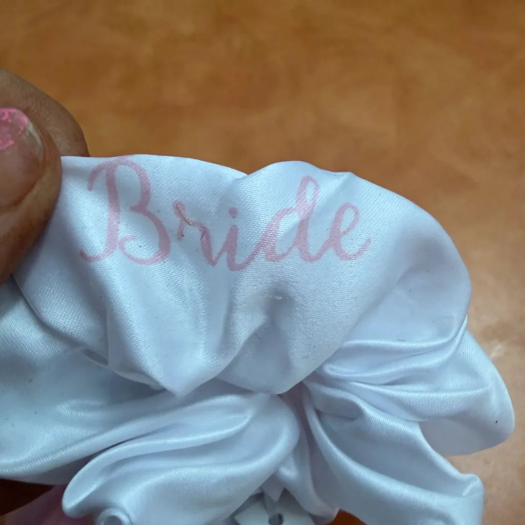 I Do Crew Satin Scrunchie Set - Image 2
