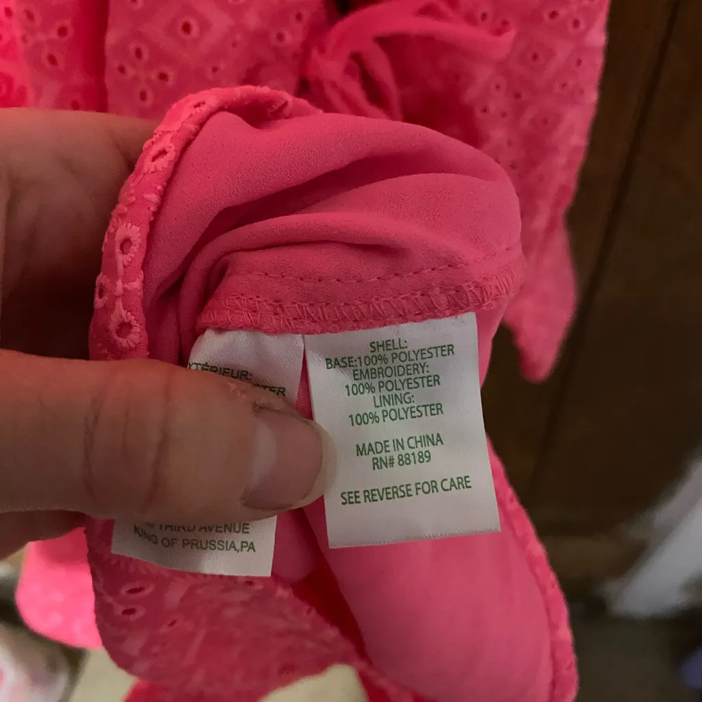 Lilly Pulitzer Aisha romper Pink Isle 2 - Image 5