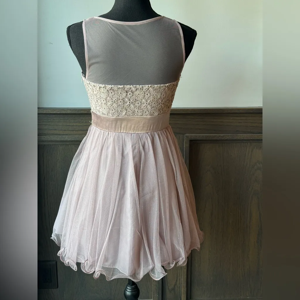 My Michelle Pink Prom Dress sz 5 - Image 3