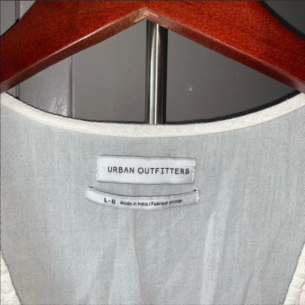 ✨ Women's Natural Uo Rami Pintuck Ruffle Top✨ - Image 10