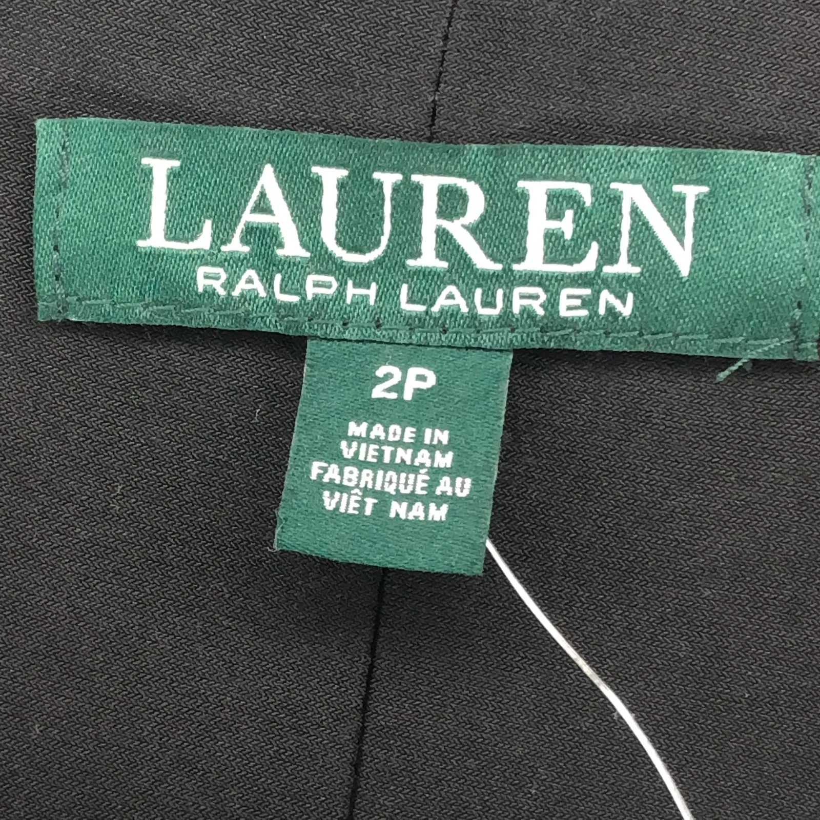 Lauren Ralph Lauren Black Petite Sheer Sleeve Dress - Image 6