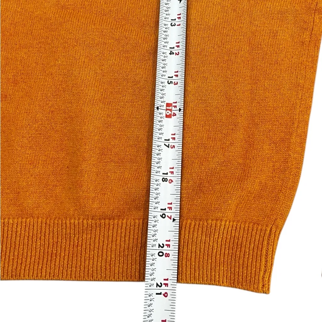 RtA Alba Cashmere Cropped Jumper Orange Sweater Size XS Streetwear French‎ NWT - Image 6