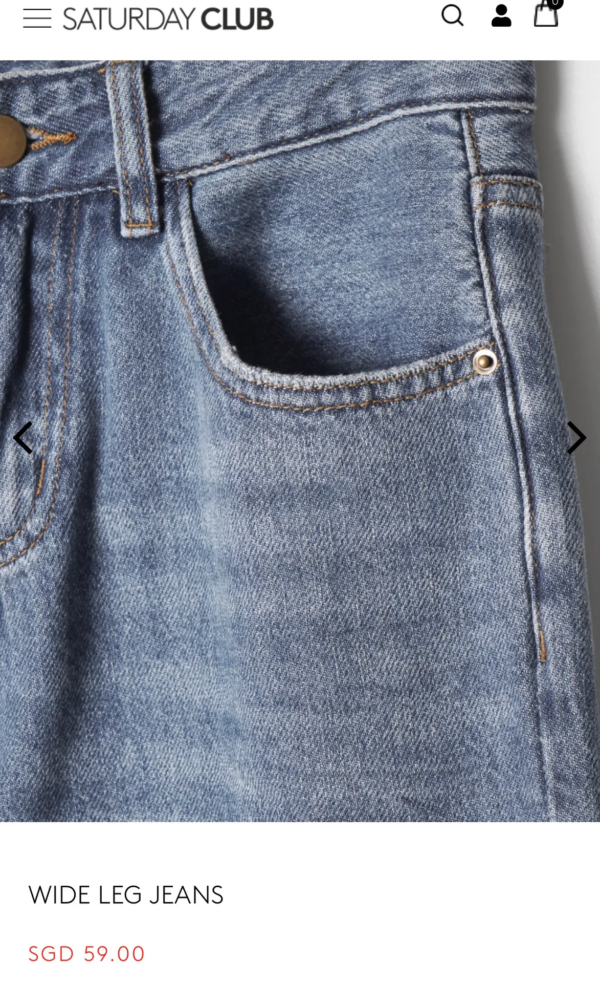 Wide Leg Jeans NWT - Image 3