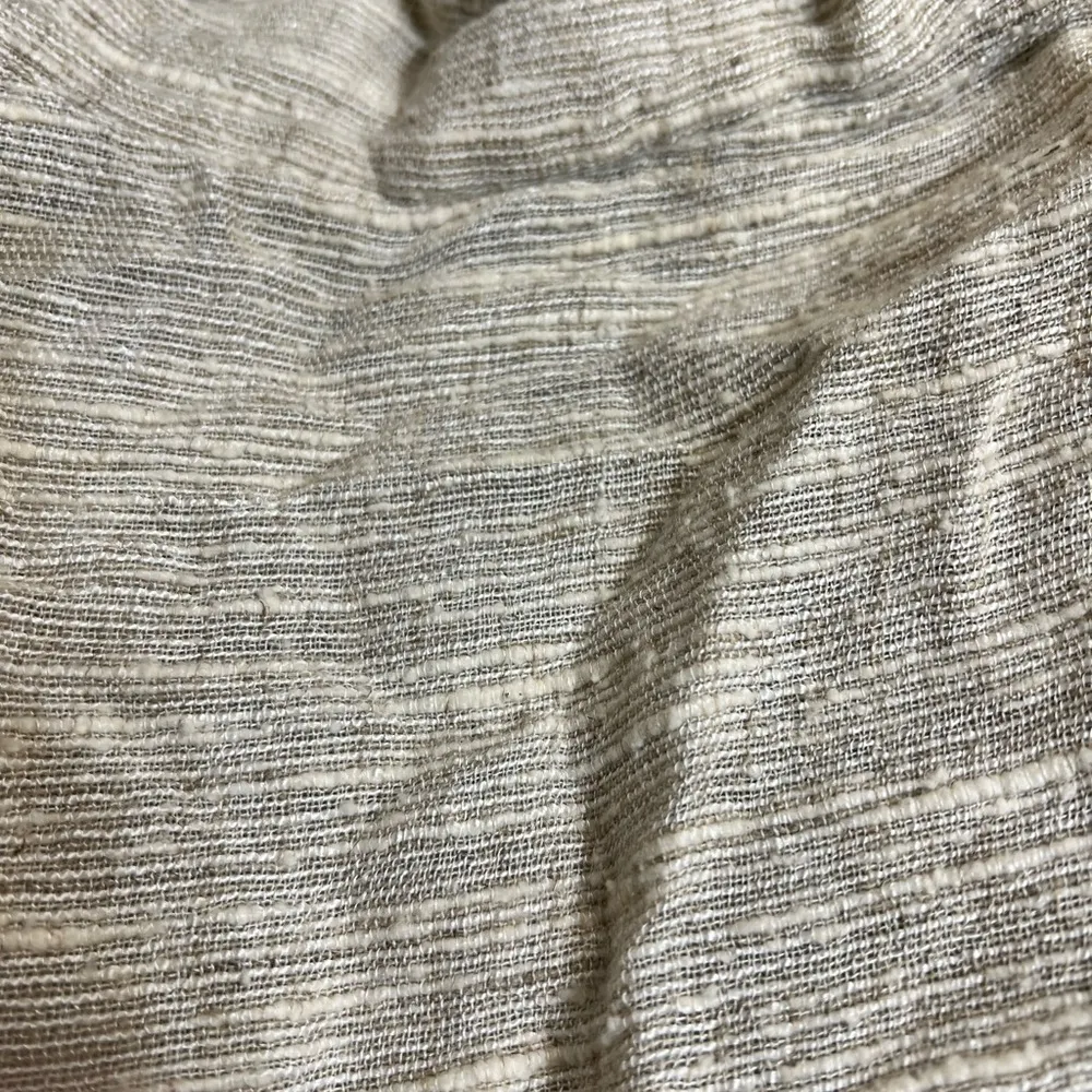 CP Shades Beige Button Down Shirt Oversized Cotton & Flax blend Size Small EUC - Image 6