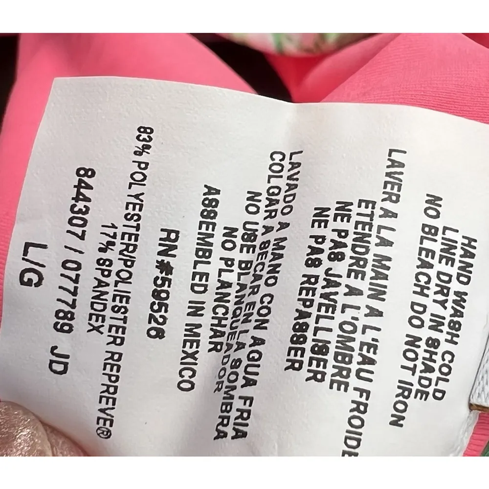 Becca by Rebecca Women's Virtue MULTI Lush Lagoon Sofia American Swim Bottom L - Image 7