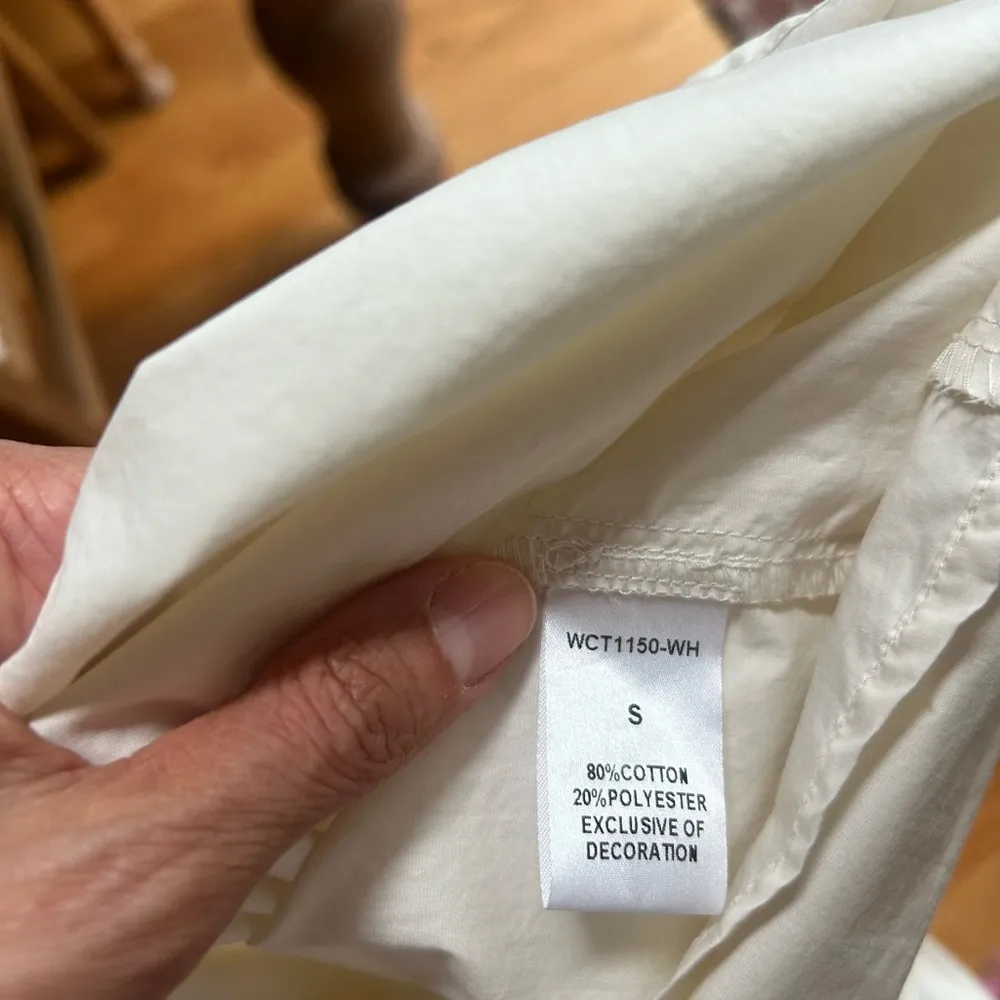 THML embroidered cotton top - Image 5