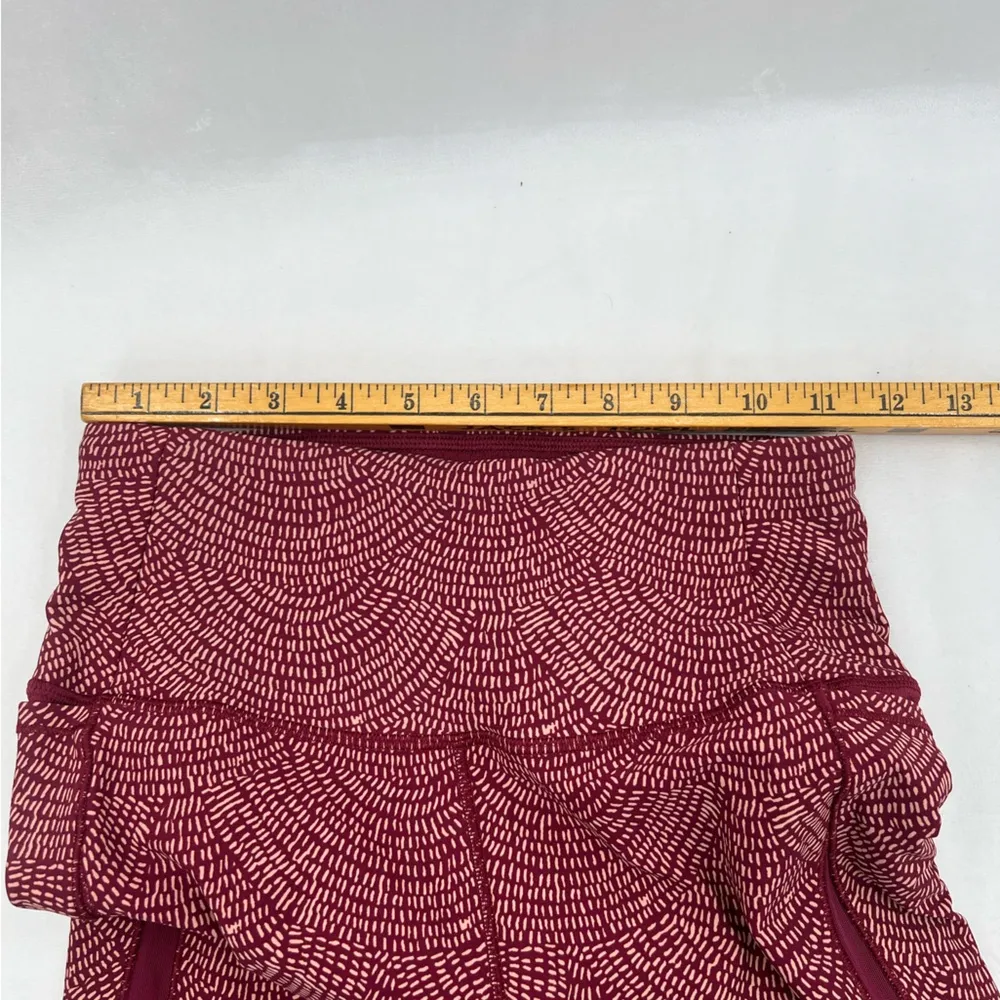 CALIA by Carrie Underwood Womens Energize High Rise Tight Leggings S Red - Image 7