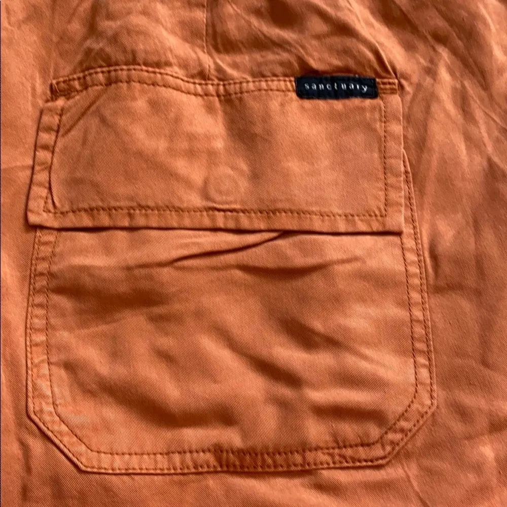 Sanctuary  Discoverer orange pull-on cargo pants 3x - Image 6