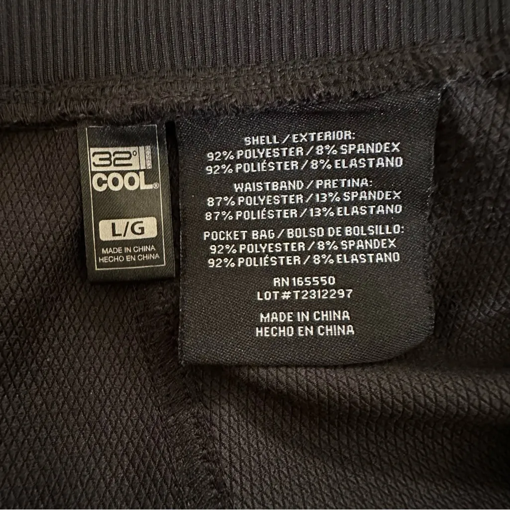 32 Degrees Black Stretch Woven Capri Pants - Image 12