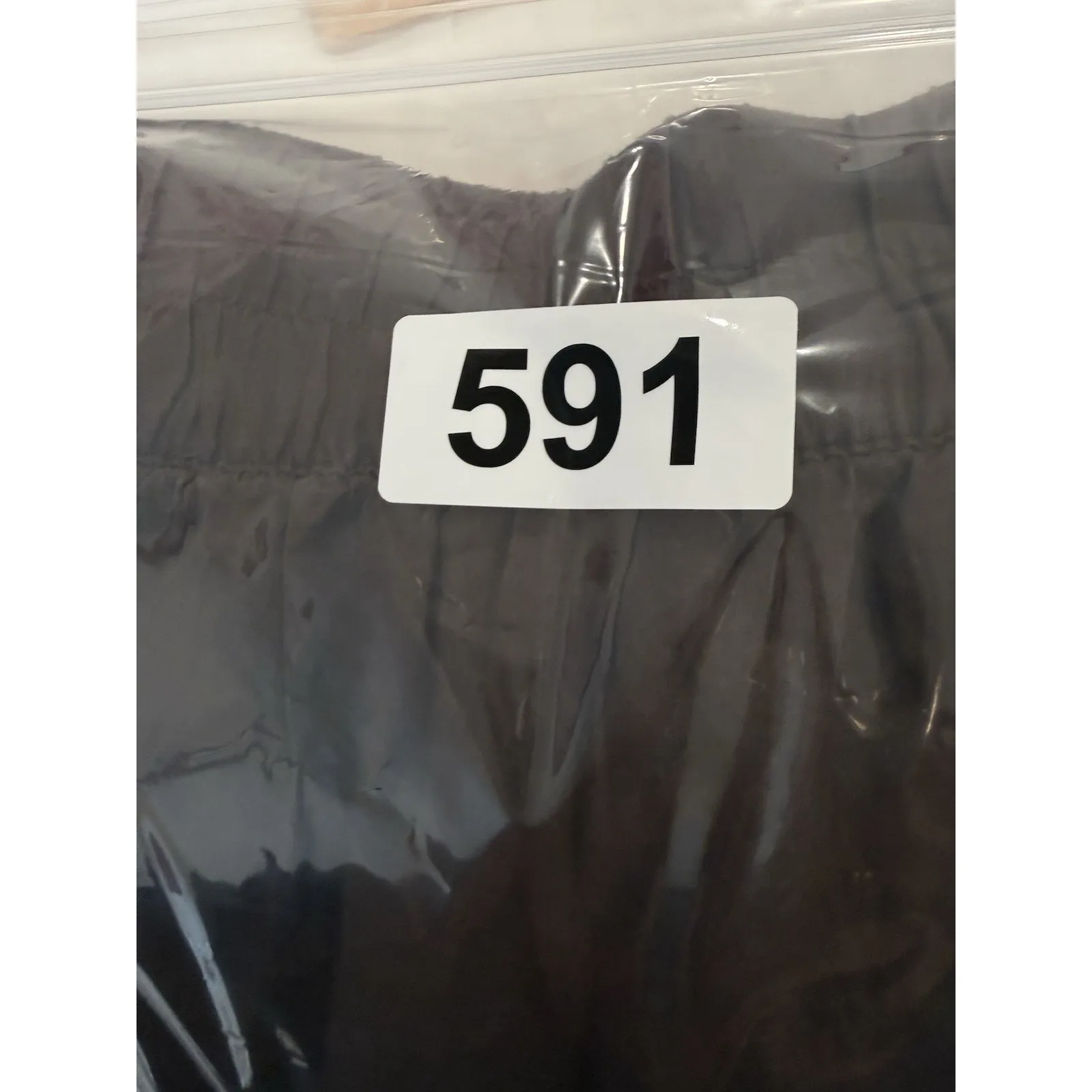 Vintage Y2K Old Navy Lined Tiered Midi Skirt Brown Women's Size M Elastic Waist - Image 9