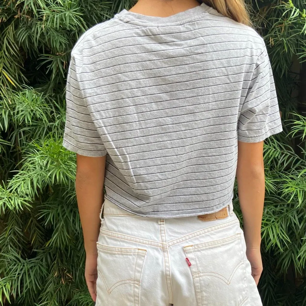 Vans Striped Crop Top - Image 3