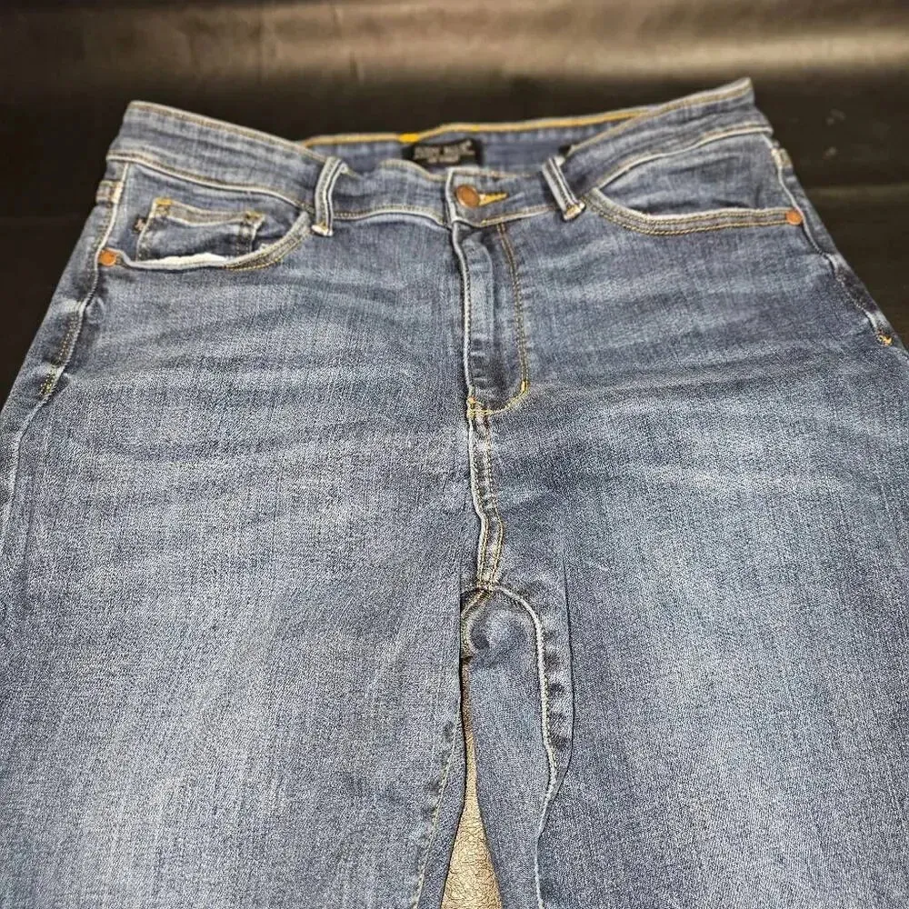 Judy Blue Womens High Rise Slim Fit Dark Wash Jeans 15/32 15 32‎ - Image 3