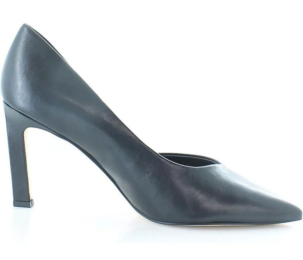 Franco Sarto Sarto Womens Sherry Pointed Toe D'Orsay Pump Black Leather 10 M NIB - Image 2