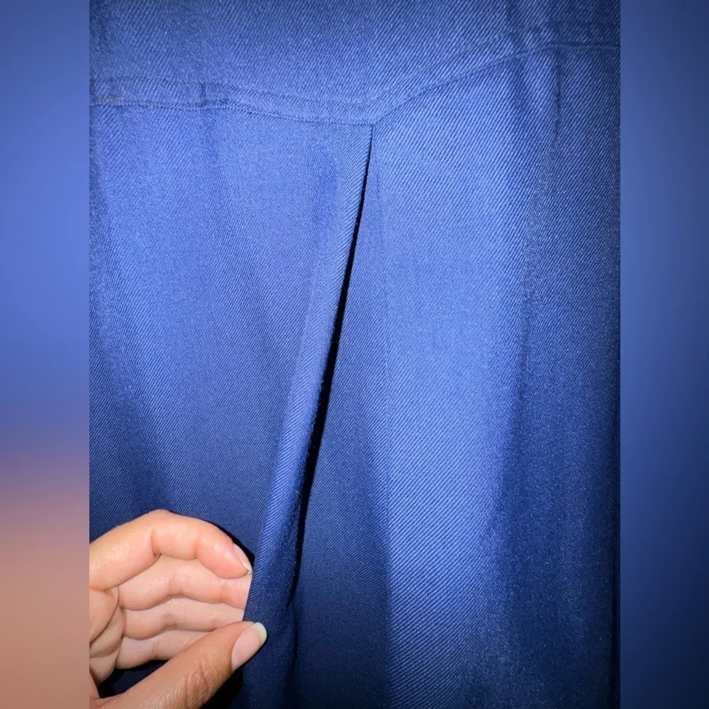 Maru Emu vintage blue women jacket Size L - Image 12