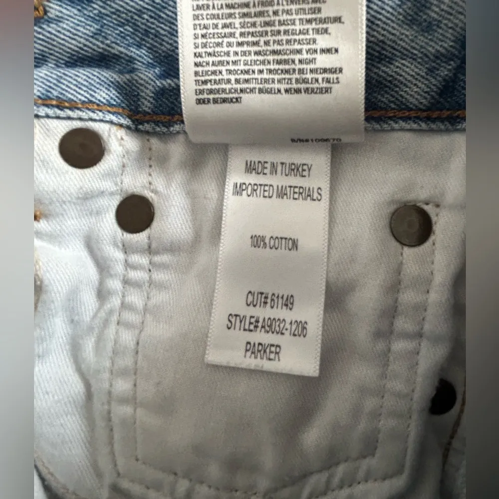 Parker Short denim shorts Sz 23 - Image 12