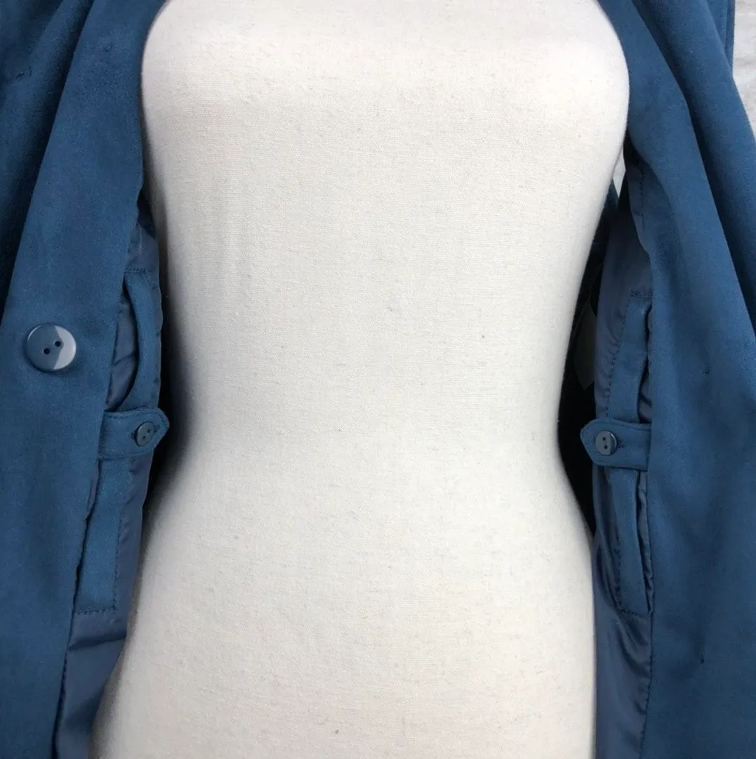 NWT Design Lab Suede Military Vest - Image 3