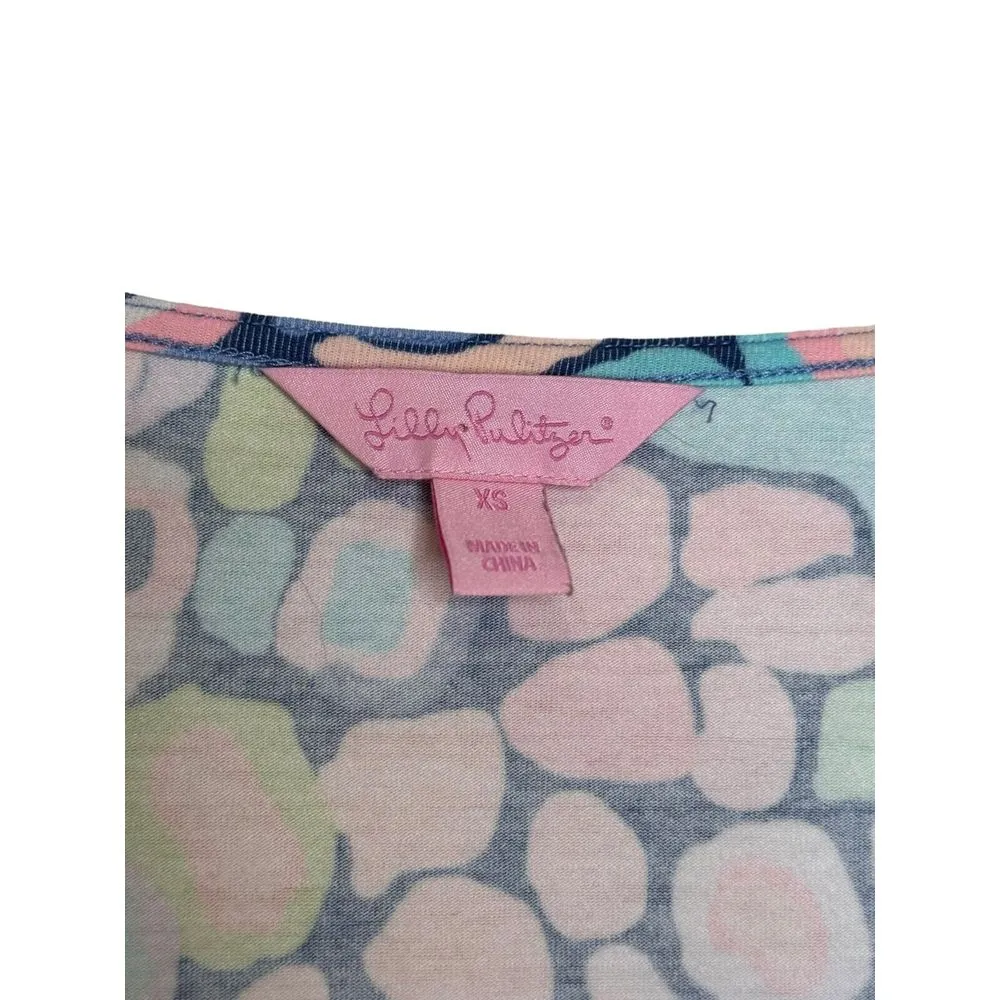 Lilly Pulitzer‎ Women's Dress Ariana Asymmetrical Swing Gypsy Jungle Colorful XS - Image 5