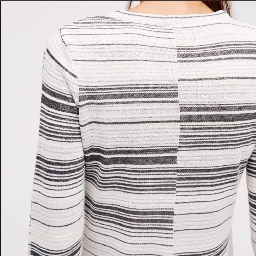 Free people white striped sweater dress - Image 3