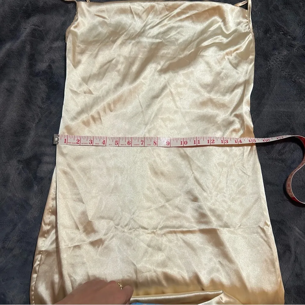 Gold satin dress Size XS - Image 7