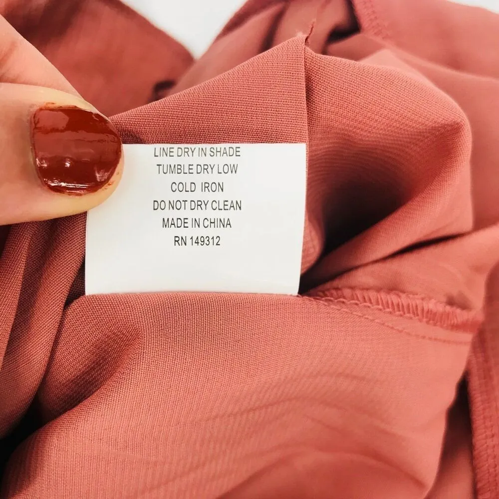 Saint + Secrets Brown Fit & Flare Midi Dress - Image 6