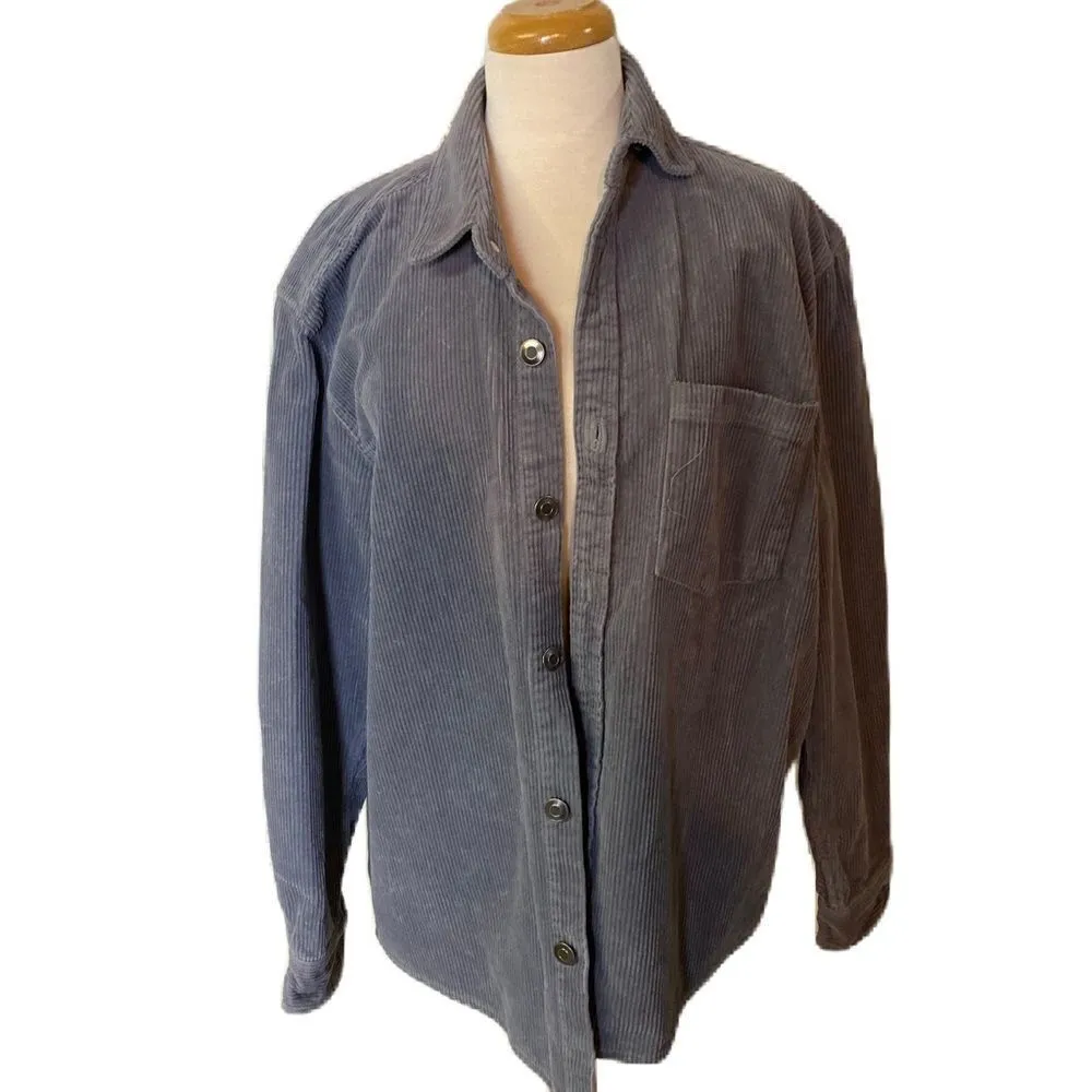 #154 ZARA Corduroy Button down Shirt/Jacket - Image 3