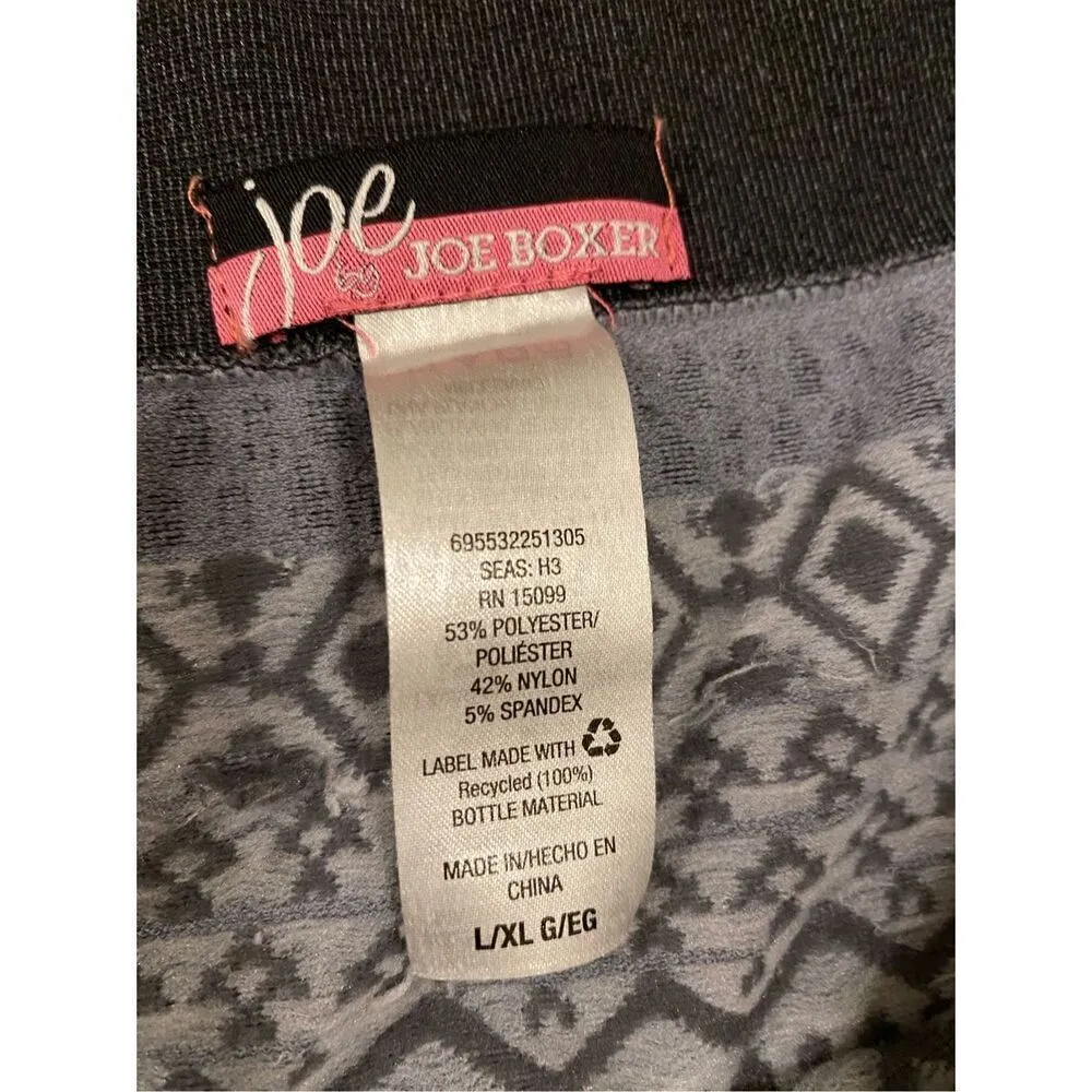 Joe By Joe Boxer Geometric Print Leggings Loungewear Casual Sleepwear - Image 4